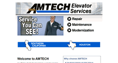 Desktop Screenshot of amtechelevator.com